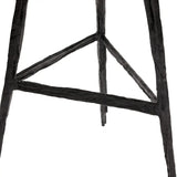 Croc Bar Stool Bronze Nera