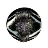 Croc Stool Bronze Nera