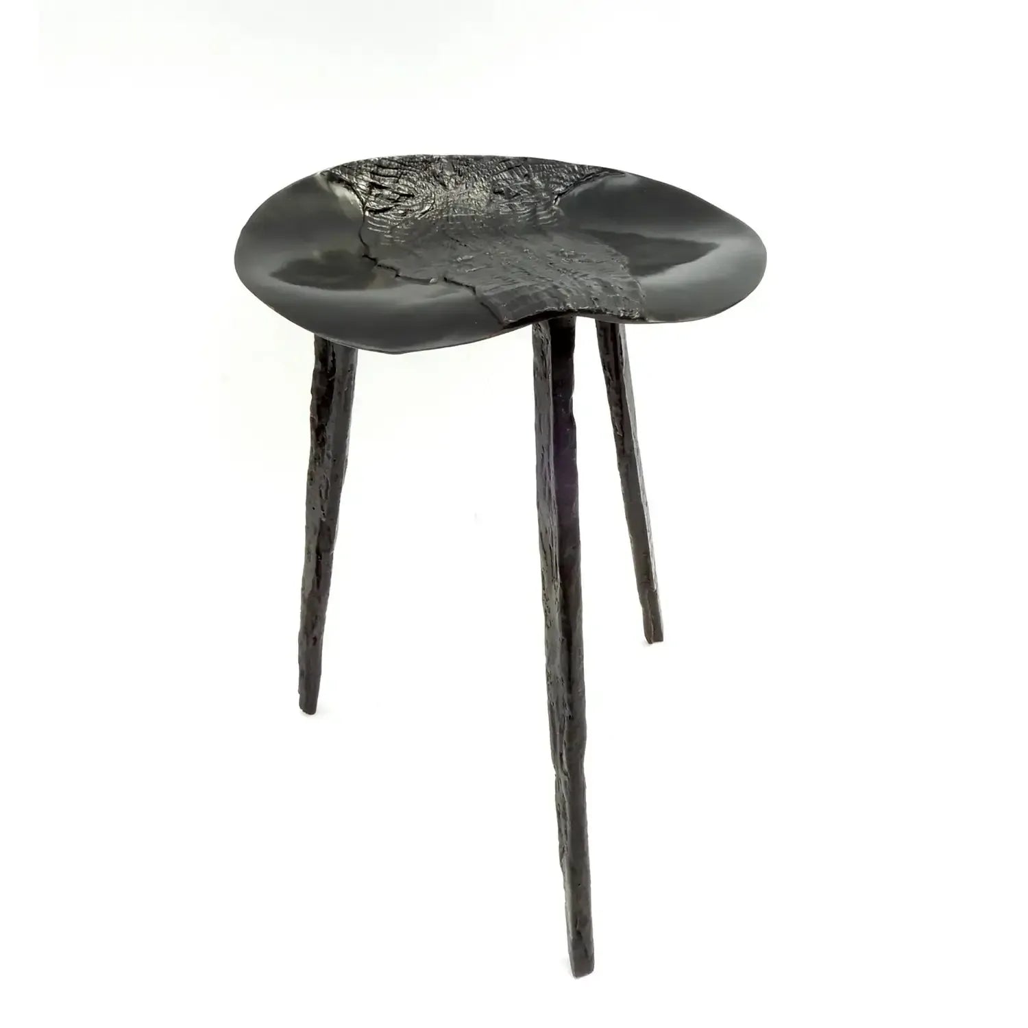 Croc Stool Bronze Nera