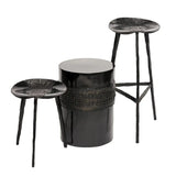 Croc Stool Bronze Nera