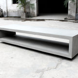 Monobloc Fiber Concrete TV bench by Lyon Beton - Maison Rêves UK