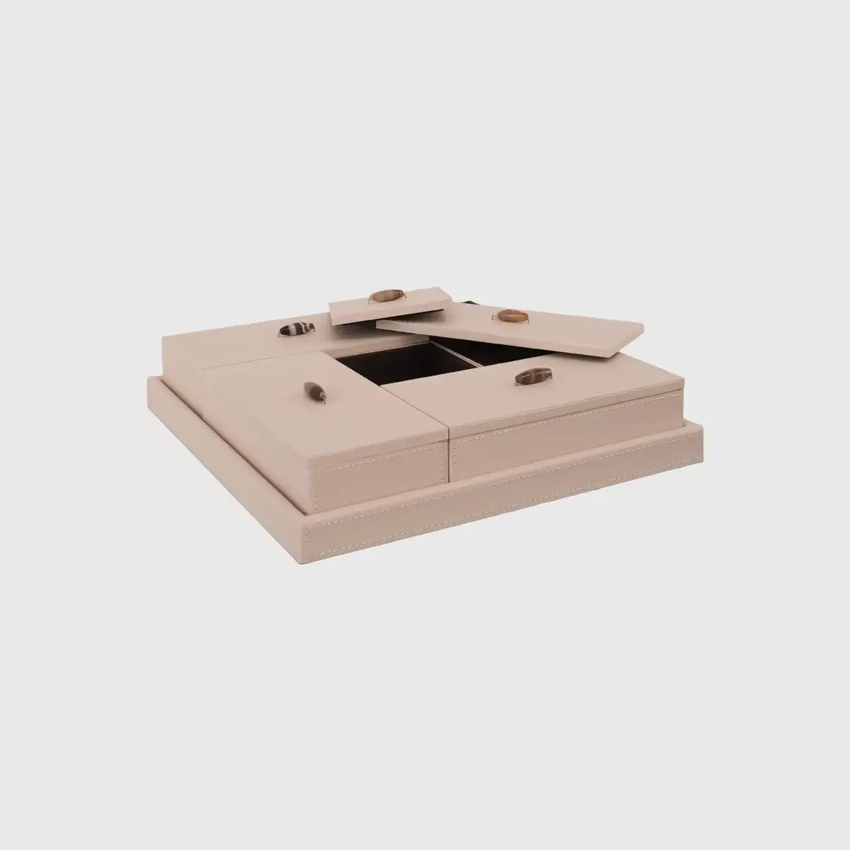 Desk Set Blush Leather
