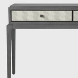 Astoria Console Graphite Grey with Shagreen