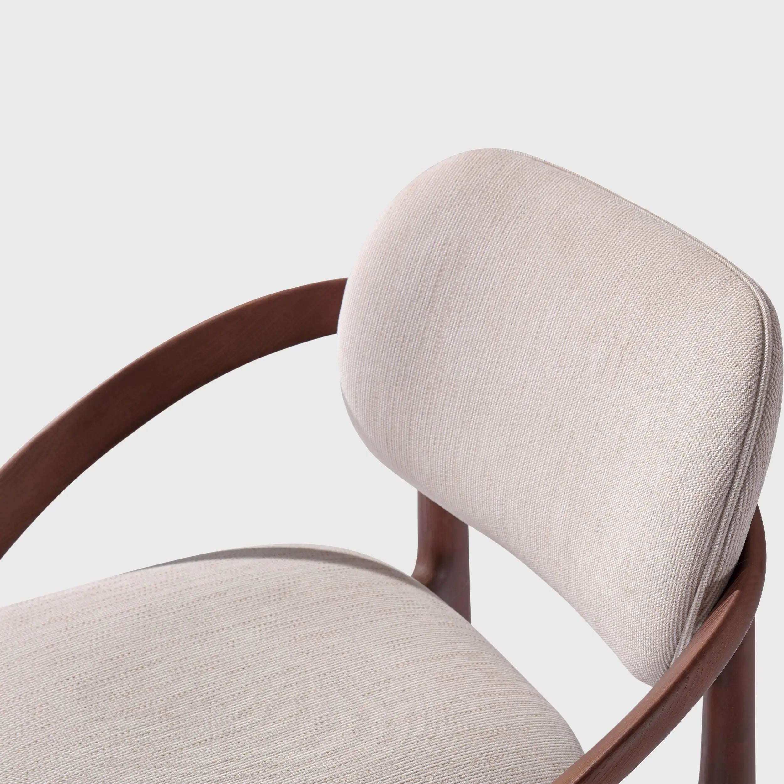 Wave Walnut Dining Chair