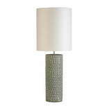 Dimple Ceramic Lamp Lichen