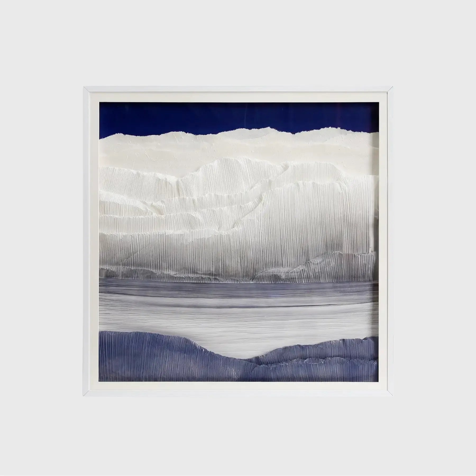 Echoes of the Sky Handmade Dimensional Paper Wall Art
