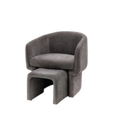 Astra Armchair Anthracite Fabric