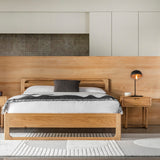 Artisan 4'6 Bed Natural Oak Wood