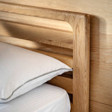 Artisan 4'6 Bed Natural Oak Wood