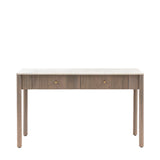Terra 2 Drawer Mango Wood Console Marble Top