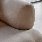 Azure 3 Seater Sofa Cream Fabric