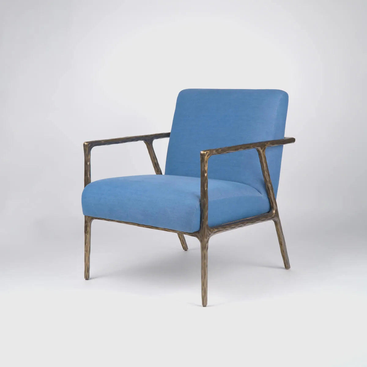 Forged Armchair Bronze Dorato