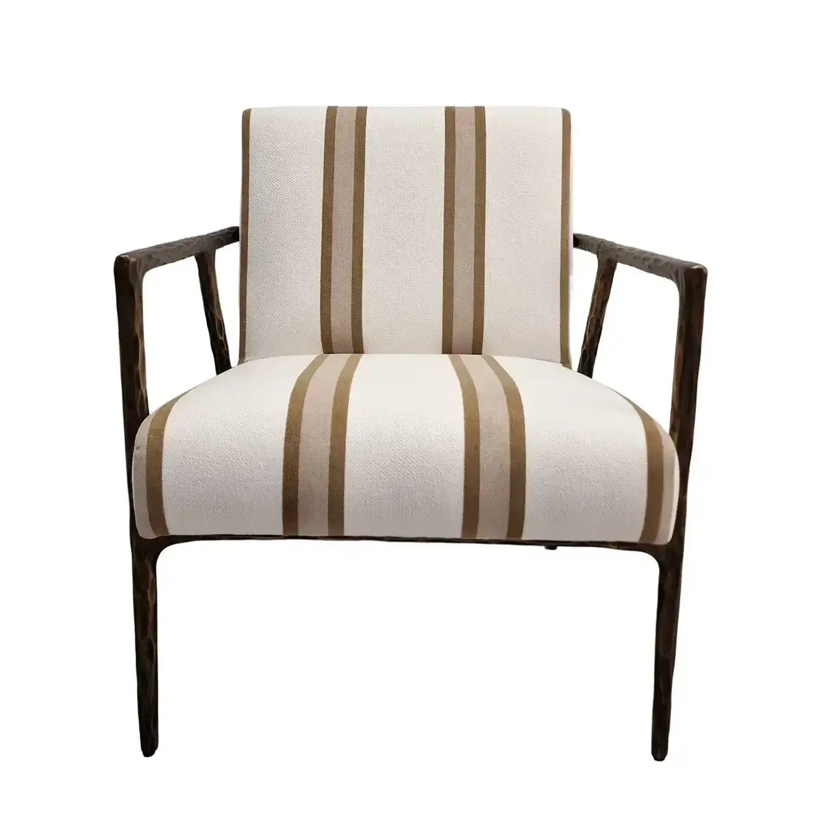 Forged Armchair Bronze Dorato