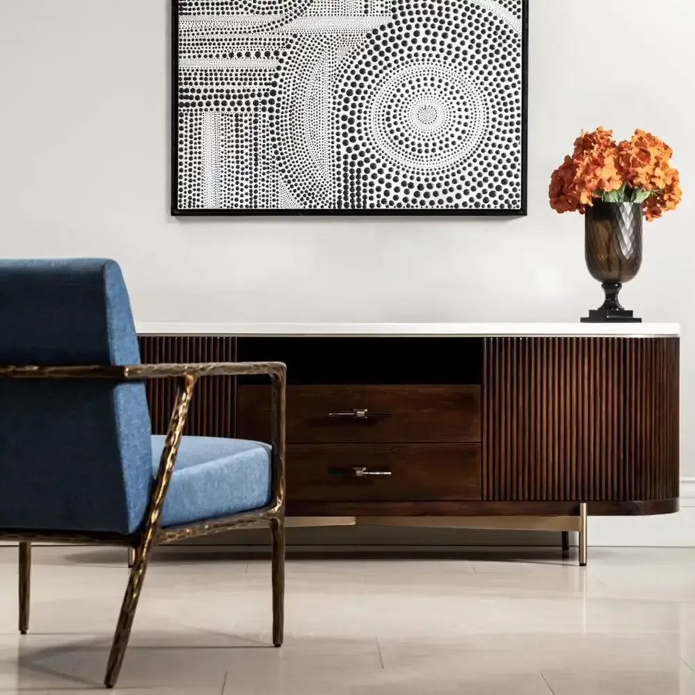 Forged Armchair Bronze Dorato