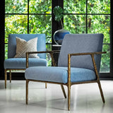 Forged Armchair Bronze Dorato