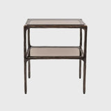 Forged Side Table Bronze Dorato