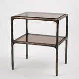 Forged Side Table Bronze Dorato