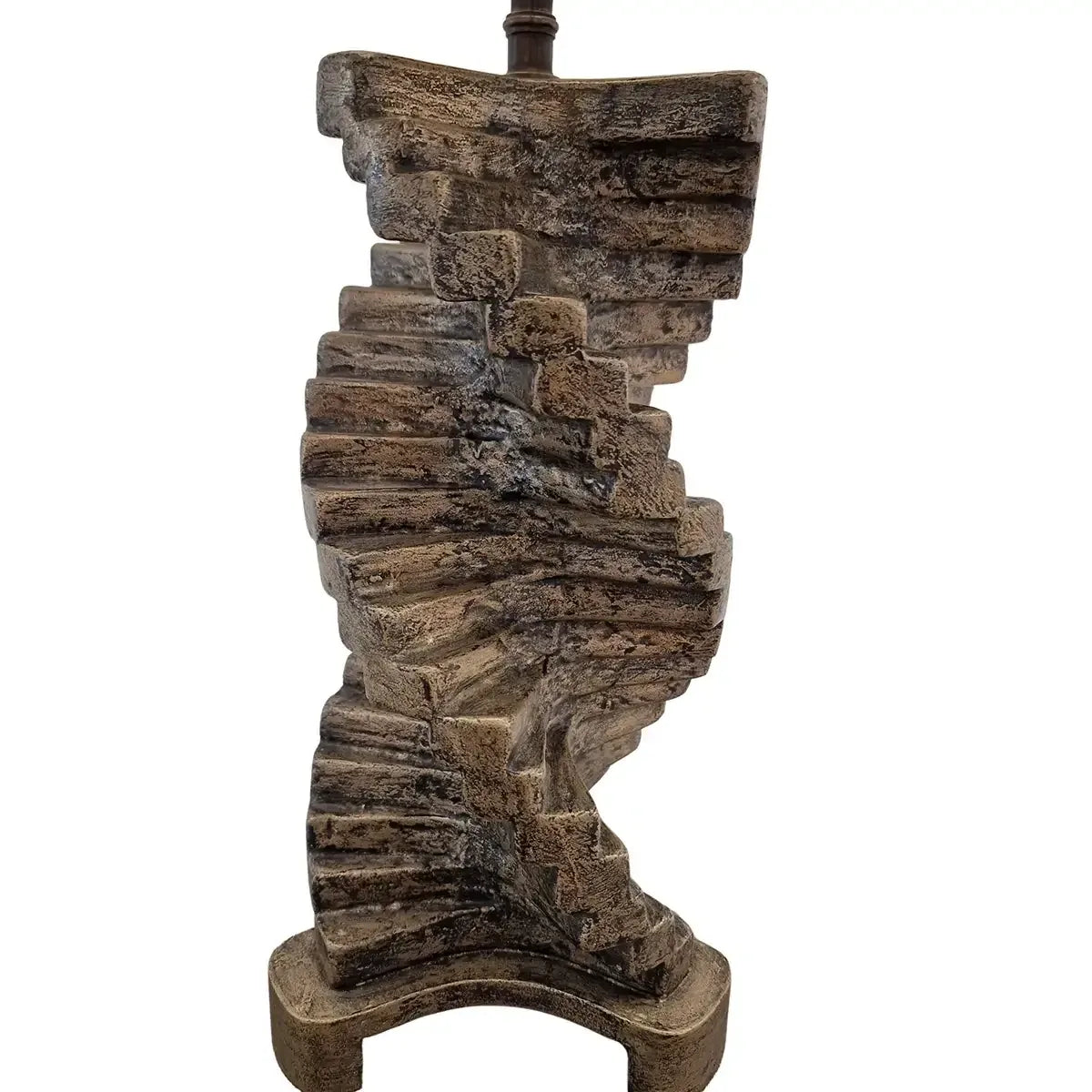 Gesso Spiral Lamp