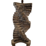 Gesso Spiral Lamp
