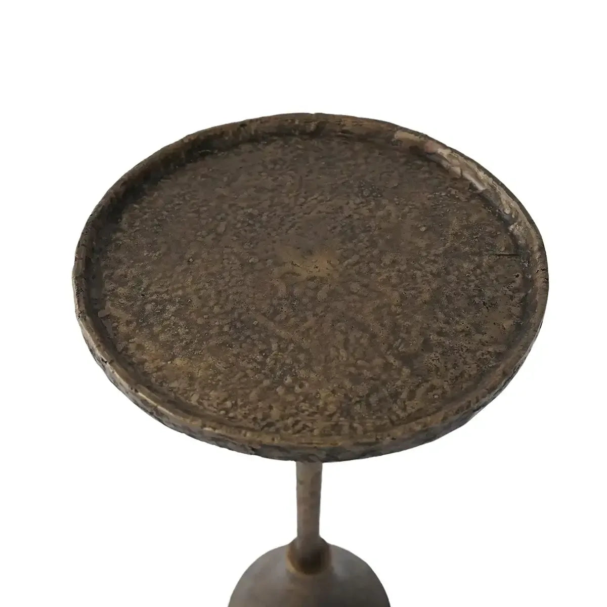 Gimlet Bronze Dorato Round Cocktail Table