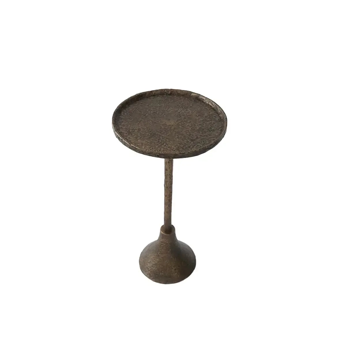 Gimlet Bronze Dorato Round Cocktail Table