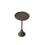 Gimlet Bronze Dorato Round Cocktail Table