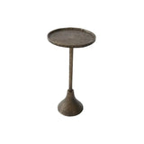 Gimlet Bronze Dorato Round Cocktail Table