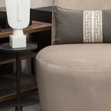 Gimlet Bronze Nera Round Cocktail Table