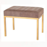 Haus Stool Nubuck Leather