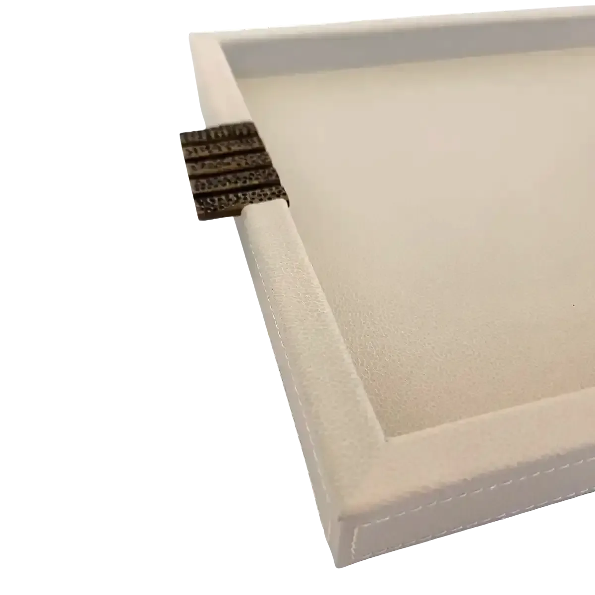 Honeycomb Tray Pumice Leather