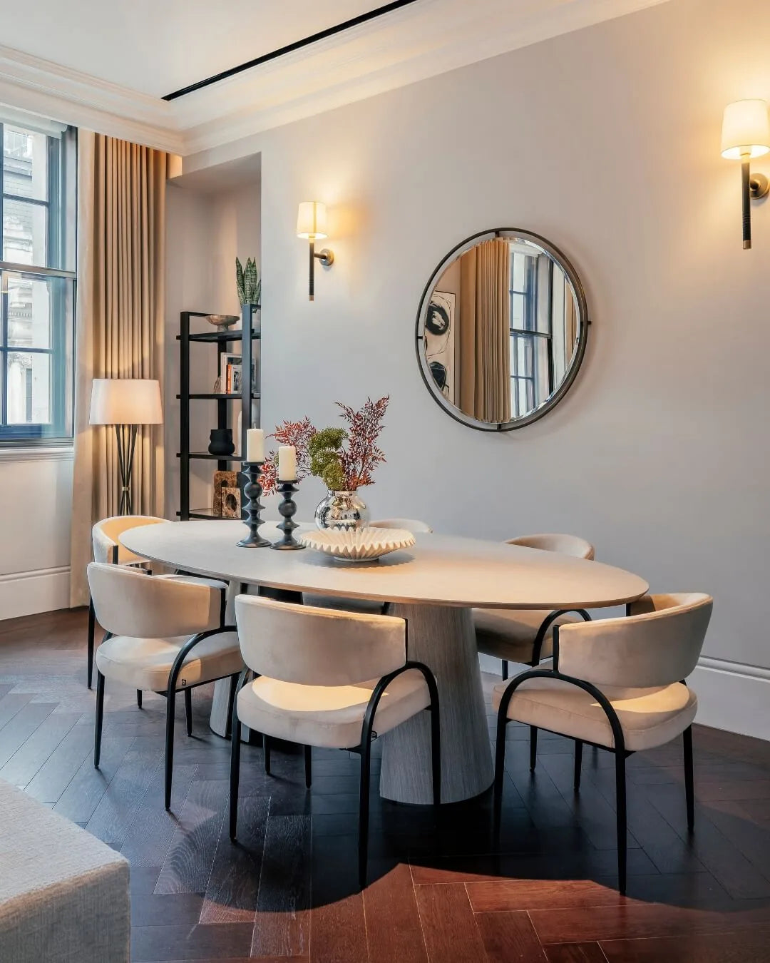 Huggel Oval Dining Table 240cm