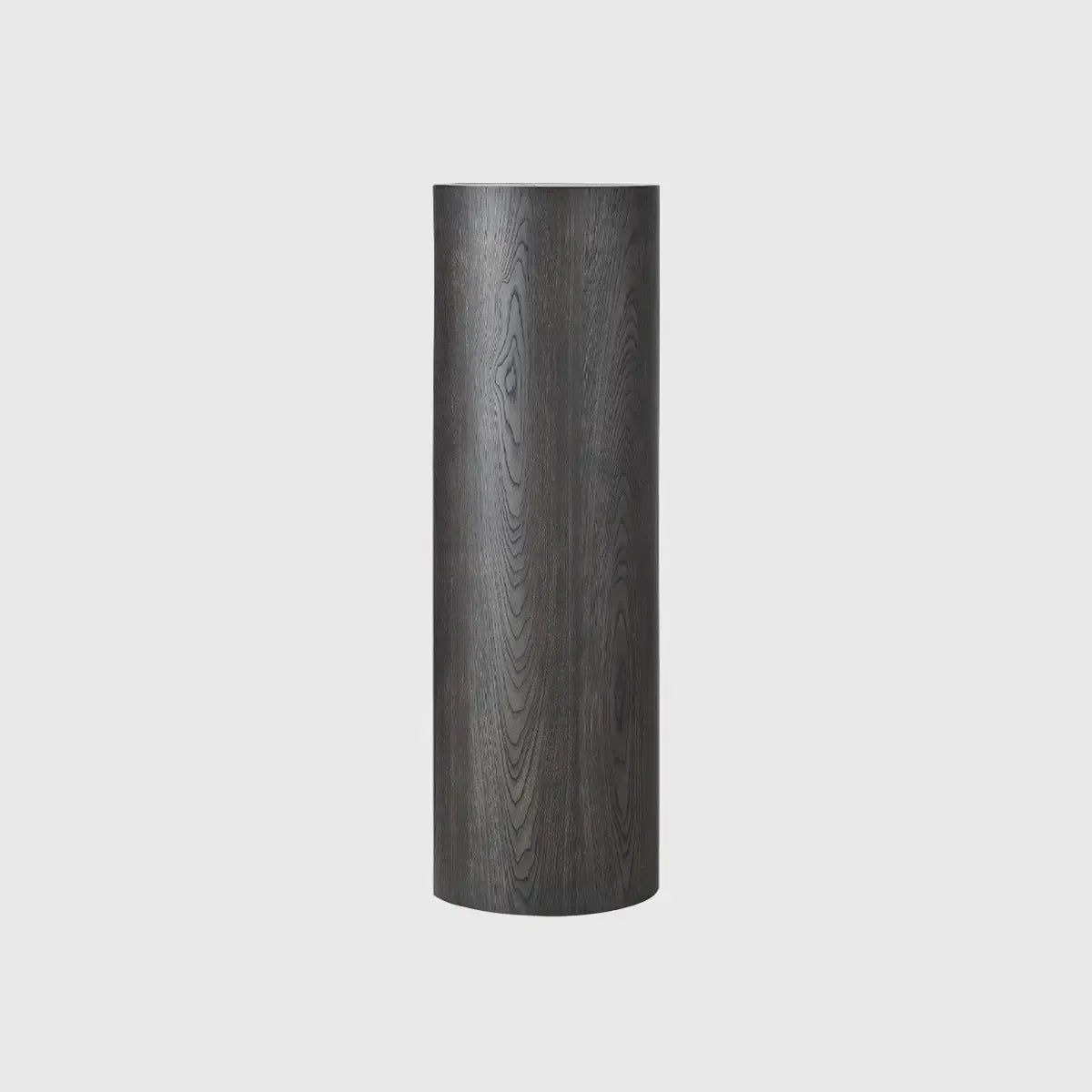 Huggel Round Pedestal Chocolate Oak