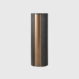 Huggel Round Pedestal Chocolate Oak