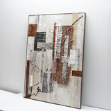 Inheritance Mixed Media Paper and Textile Wall Sculpture