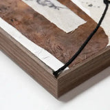 Inheritance Mixed Media Paper and Textile Wall Sculpture