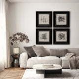 Inkbound Echoes 1 Original Linen Printing Art