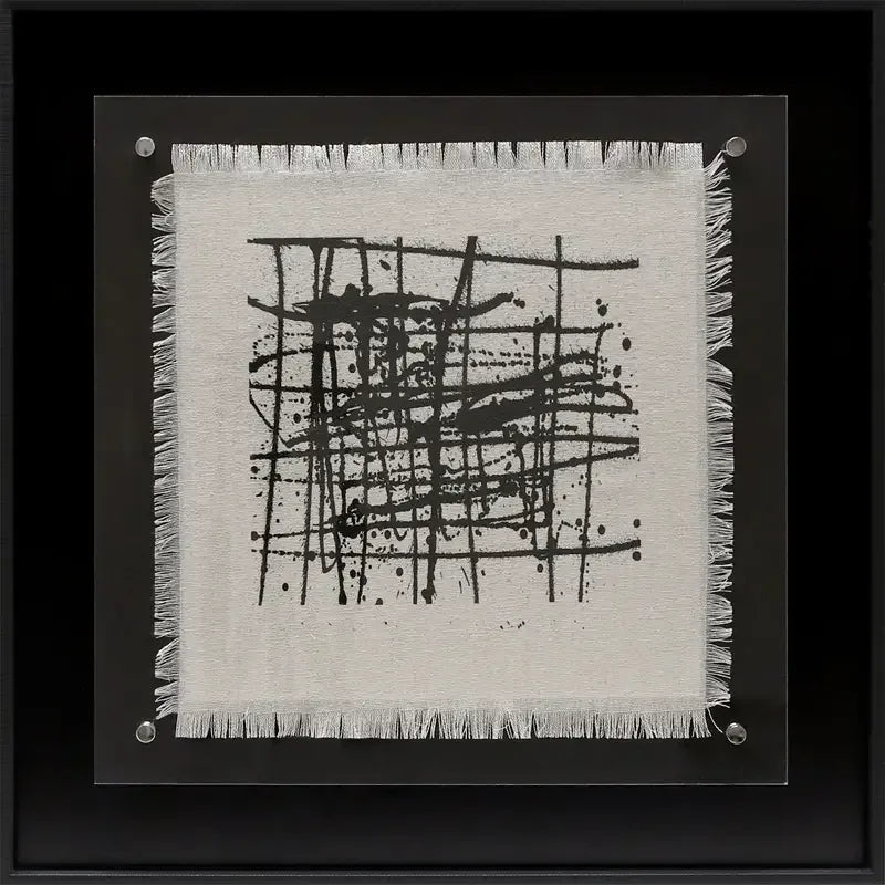 Inkbound Echoes 2 Original Linen Printing Art