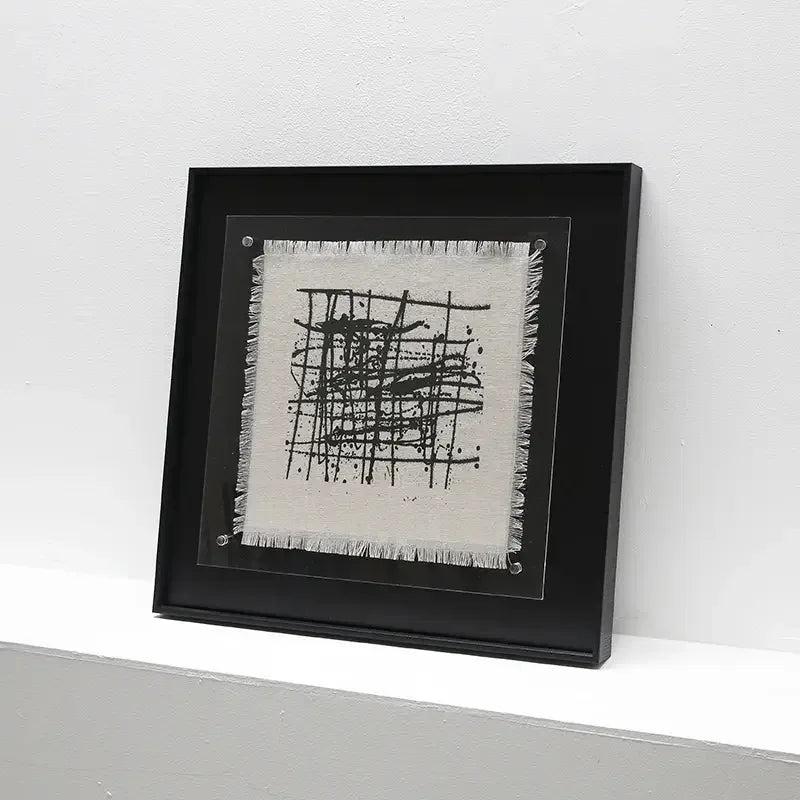 Inkbound Echoes 2 Original Linen Printing Art