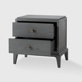 Astoria 2 Drawer Bedside Chest 60 by Eccotrading Design London