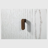 Kelly Console White Ash