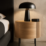 Lantine Bedside Table - Ash Oak