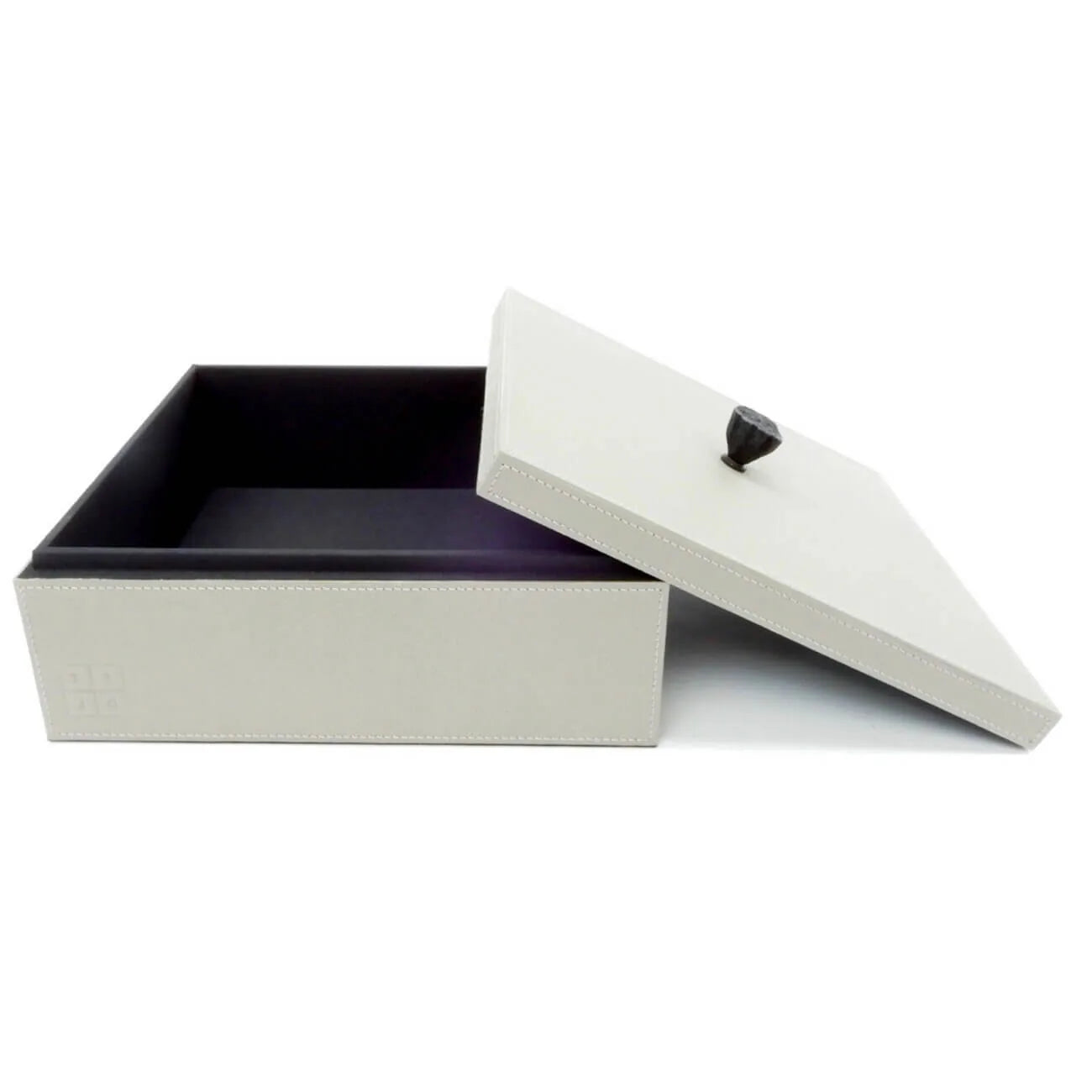 Leather Box French Grey