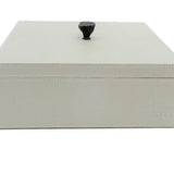 Leather Box French Grey