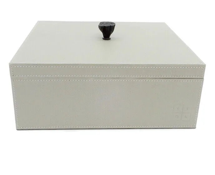 Leather Box French Grey