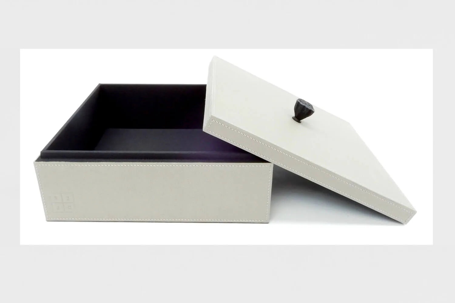 Leather Box French Grey