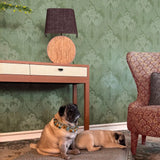 Ralf Console Leather and Jute