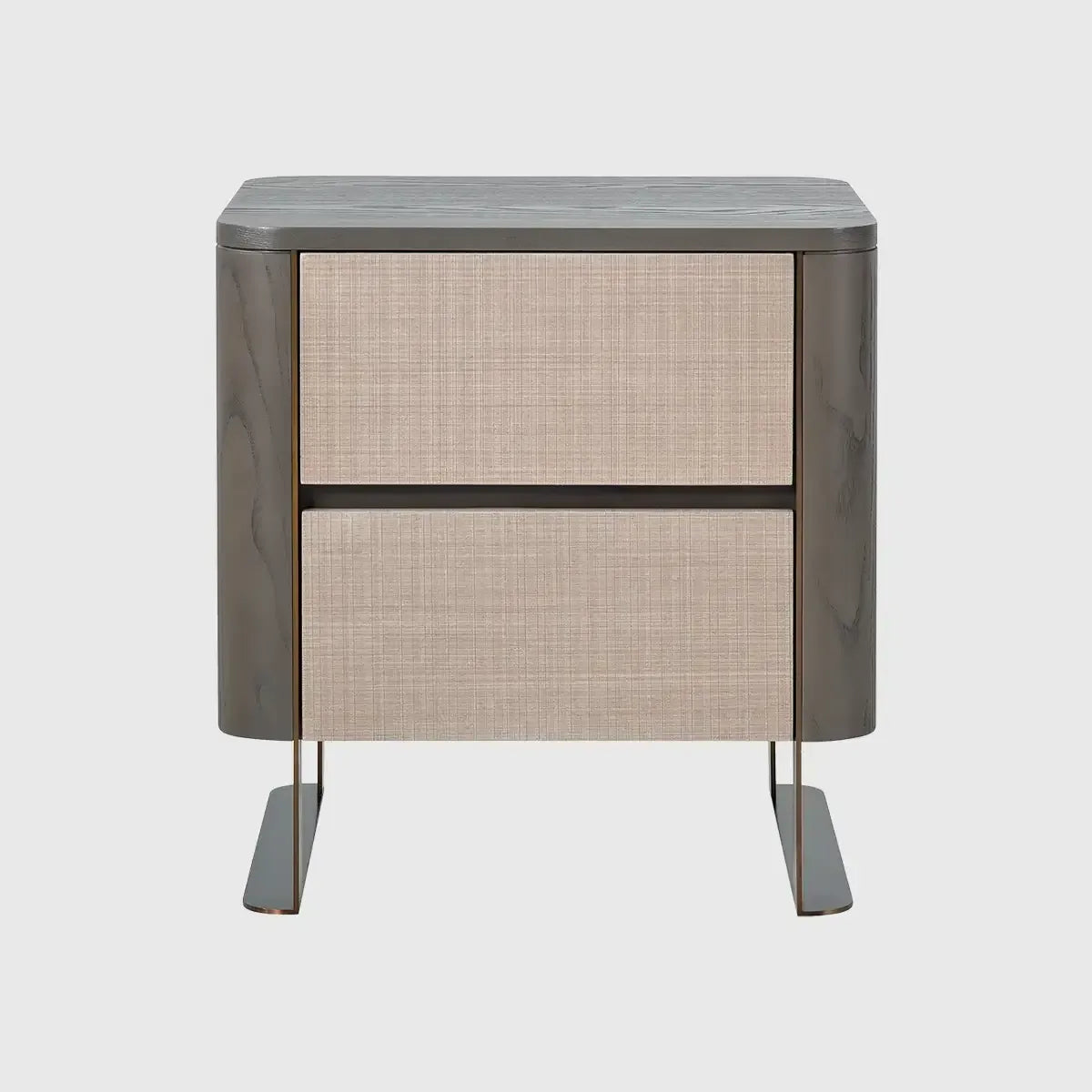 Lizzi 2 Drawer Bedside Macchiato