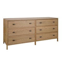 Maria Oak Wood Chest of Drawers