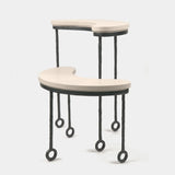 Marais Bronze Tables Pumice Leather