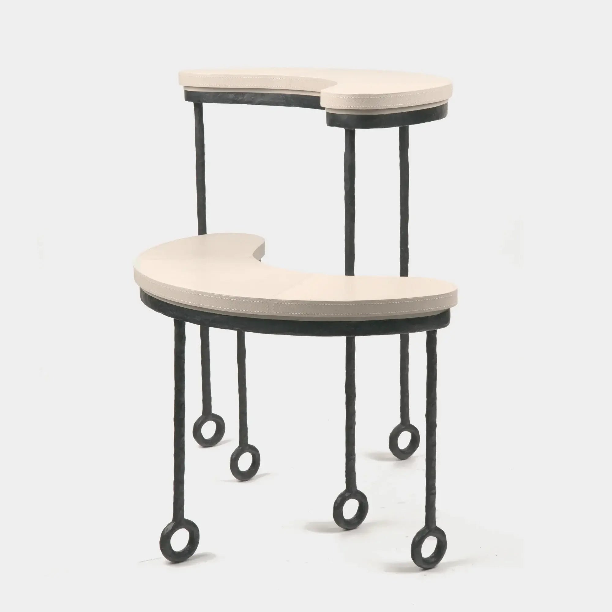 Marais Bronze Tables Pumice Leather